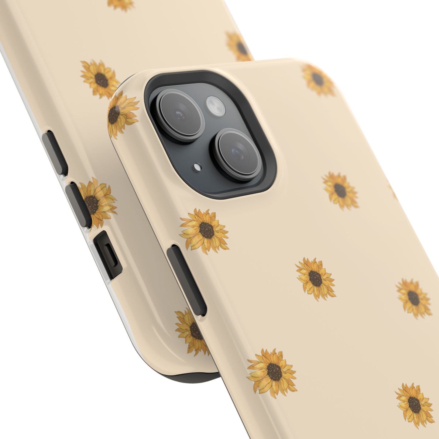 Sunflower Magnetic Tough Cases for Stylish Protection, Floral Phone Cases, Unique Gift for Her, Summer Vibes, Trendy Accessories,