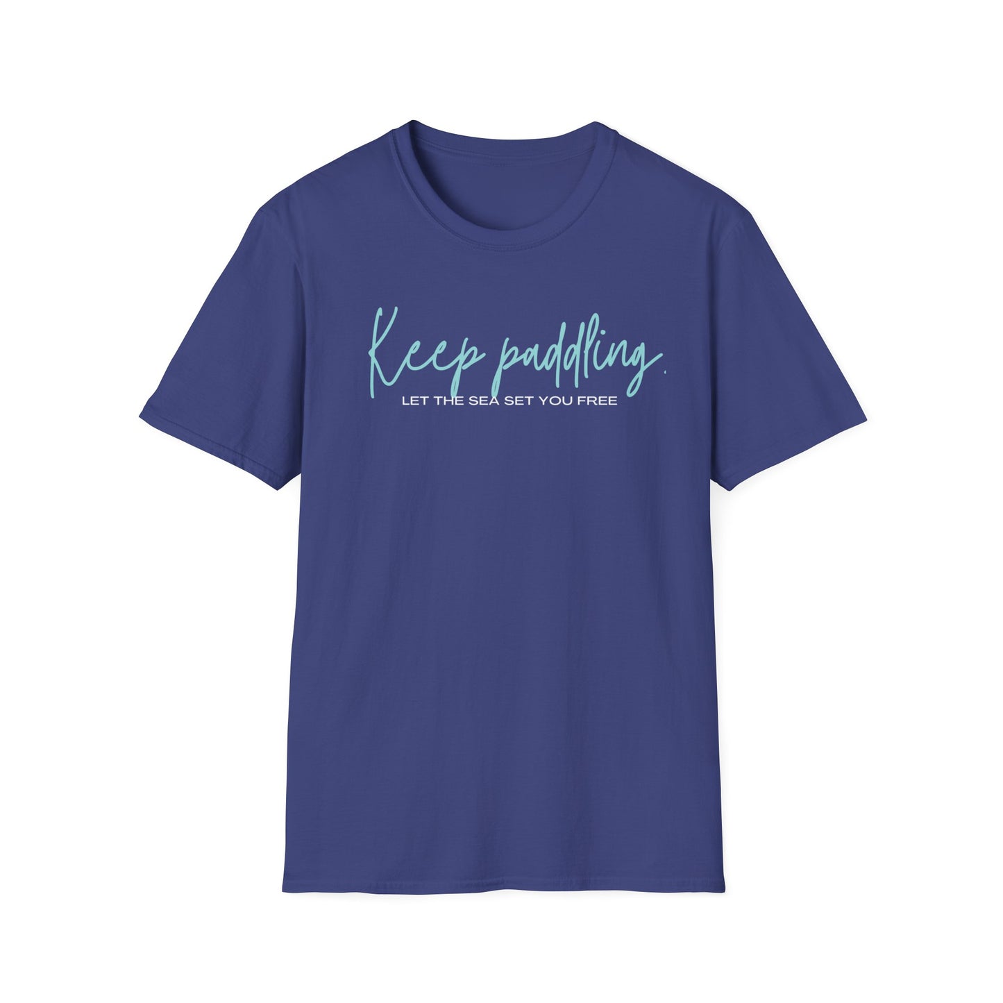 Keep Paddling Unisex Softstyle T-Shirt | Motivational Tee for Kayakers | Gifts for Adventurers, Outdoor Enthusiasts, Ocean Lovers, [...]
