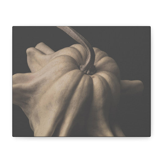 Elegant Pumpkin Canvas Art, Rustic Home Decor, Modern Wall Art, Fall Decor, Thanksgiving Gift, Autumn Vibes, Minimalist Design