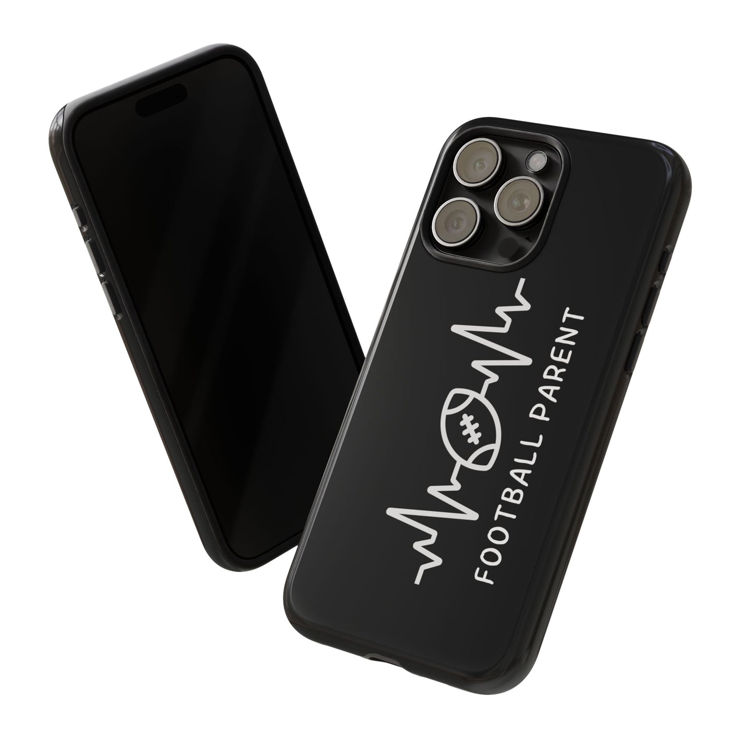 Football Parent Phone Case, Tough Phone Cover for Sports Moms, Unique Sports Gift, Customizable Football Accessory, Game Day Essential