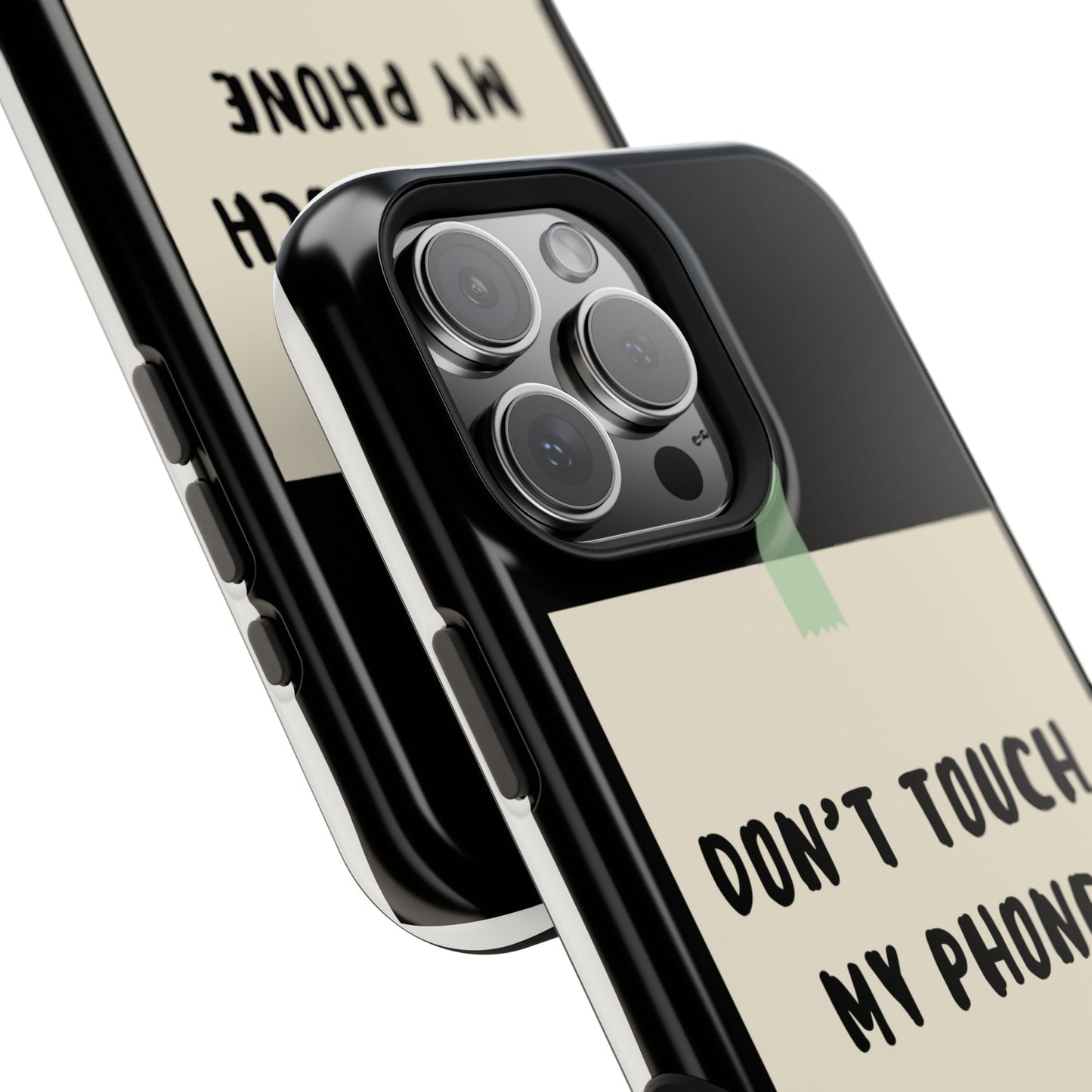 Funny Phone Case - Don't Touch My Phone Magnetic Tough Case