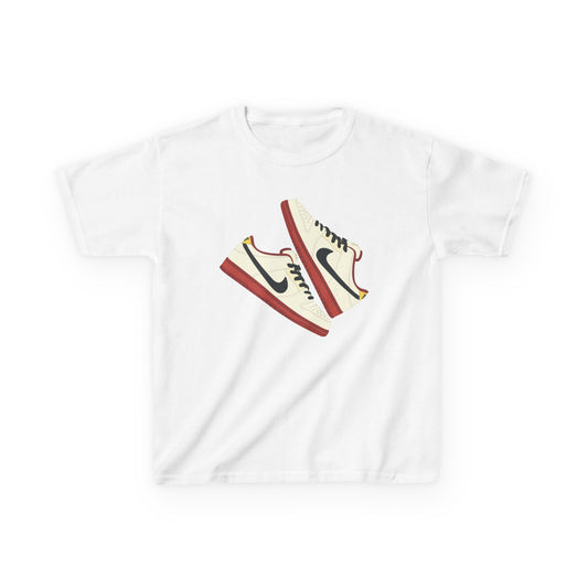 Cool Kids Sneaker Tee - Fun Graphic Tee for Young Trendsetters, Perfect for Birthdays, Playdates, Sports, Casual Wear, Gift for Kids