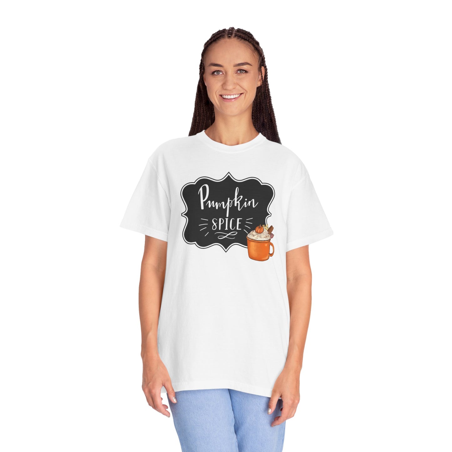Pumpkin Spice Unisex T-Shirt | Cozy Autumn Tee, Fall Fashion, Holiday Gift, Halloween Shirt, Pumpkin Lovers Apparel