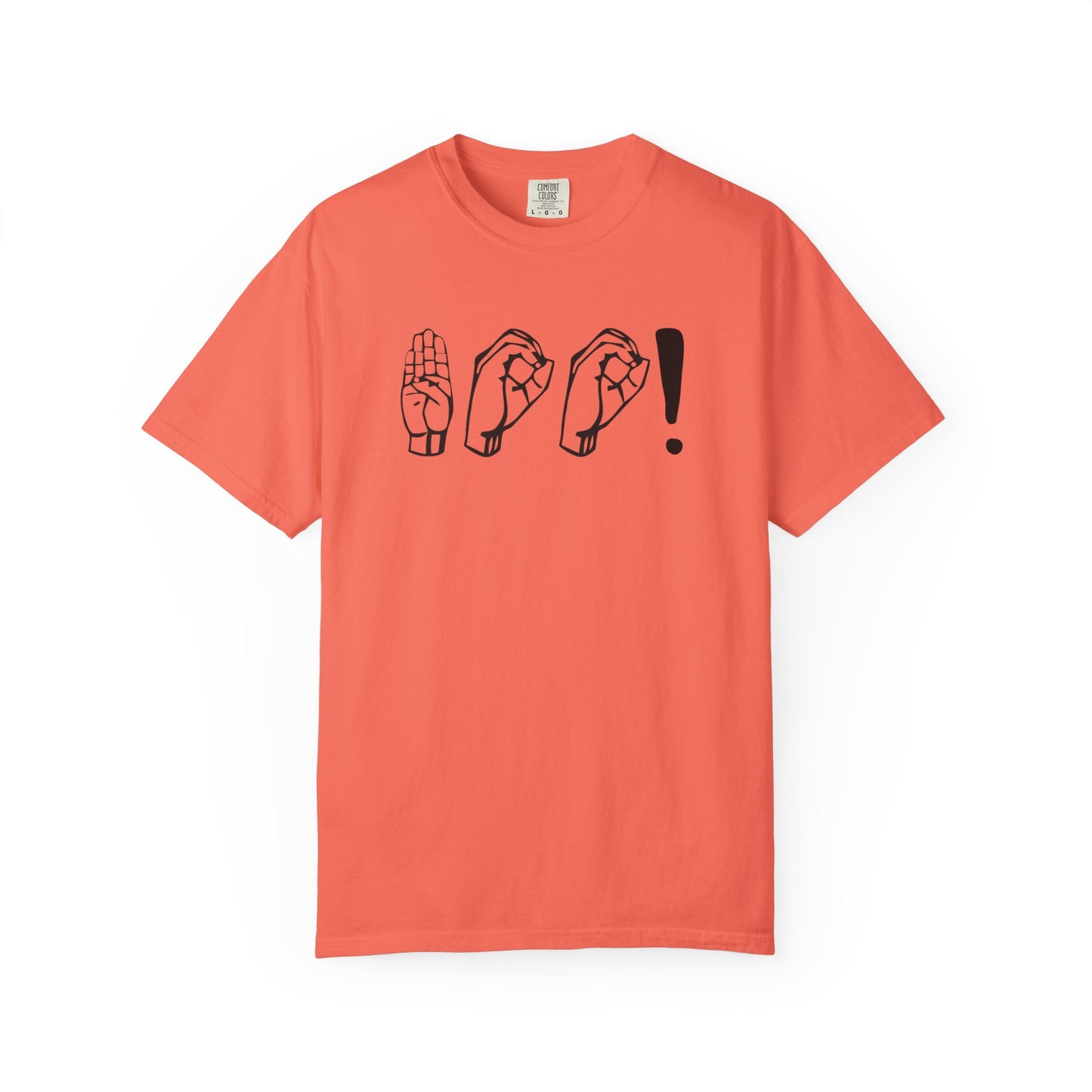 Boo! Unisex Hand Sign T-Shirt, Casual Wear, Gift for Friends, Birthday Gift, Cool Outfit, Fun Graphic Tee