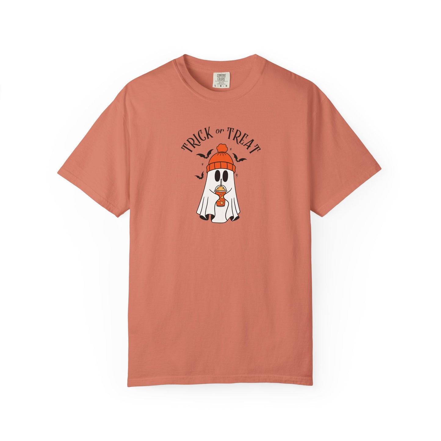 Cute Halloween Ghost T-Shirt, Unisex Halloween Tee, Trick or Treat Shirt, Halloween Gift, Fall Fashion