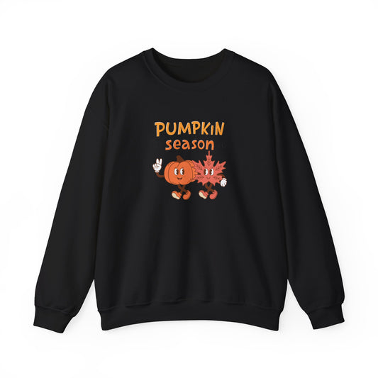 Pumpkin Season Crewneck Sweatshirt | Cozy Fall Apparel, Halloween Gift, Unisex Pullover, Autumn Vibes, Pumpkin Lover