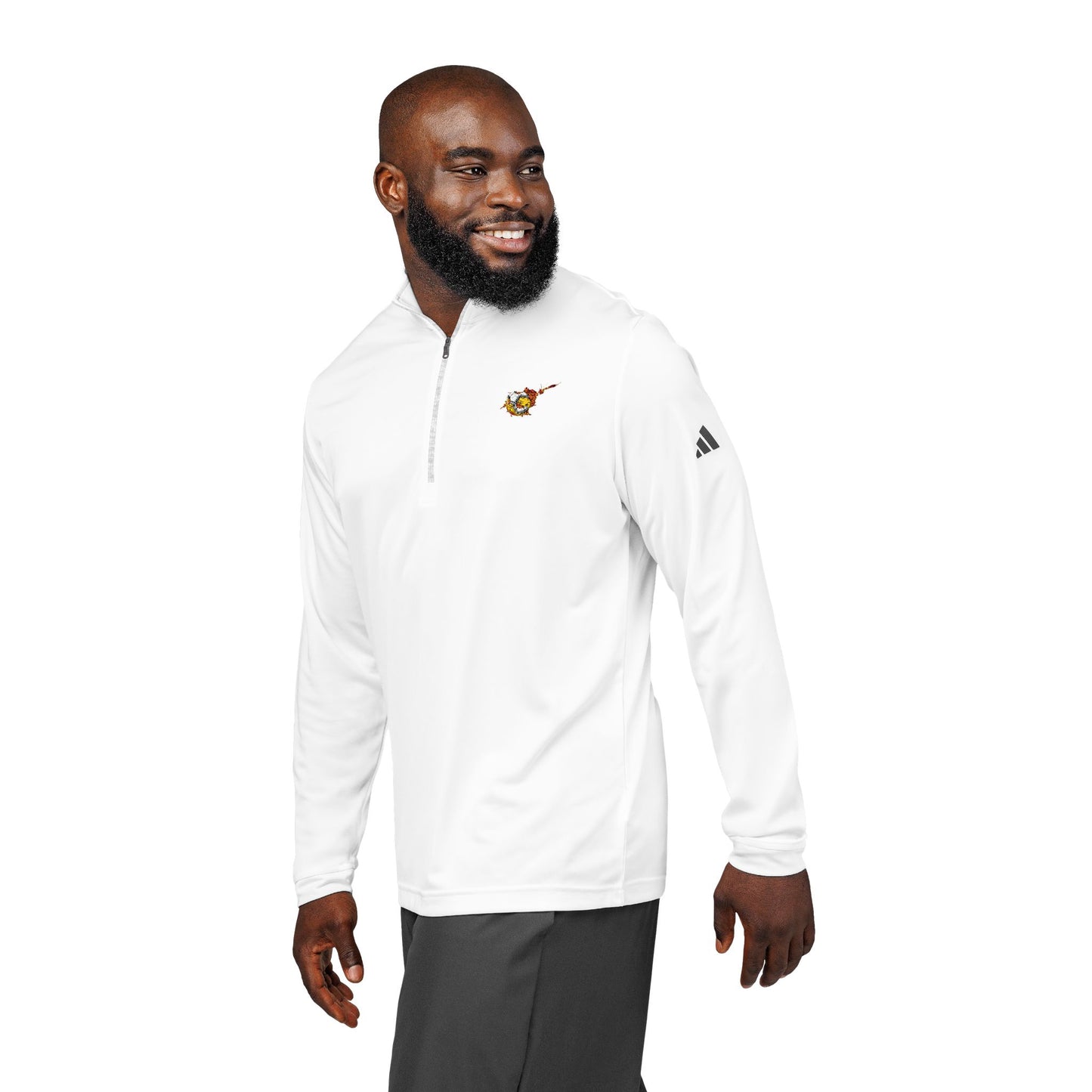 Adidas® Embroidered Quarter-Zip Pullover - Stylish Athletic Layer, Sportswear for Active Lifestyles, Perfect Gift for Sports [...]