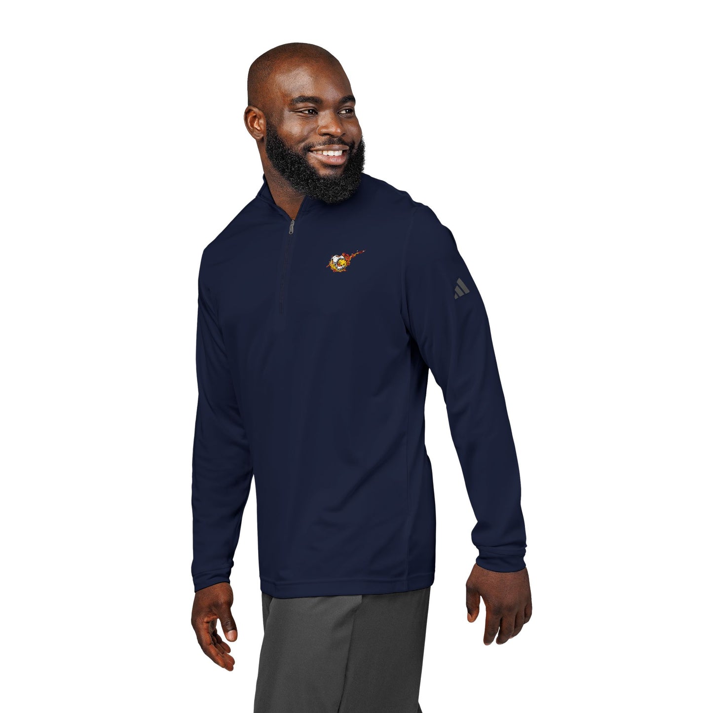 Adidas® Embroidered Quarter-Zip Pullover - Stylish Athletic Layer, Sportswear for Active Lifestyles, Perfect Gift for Sports [...]