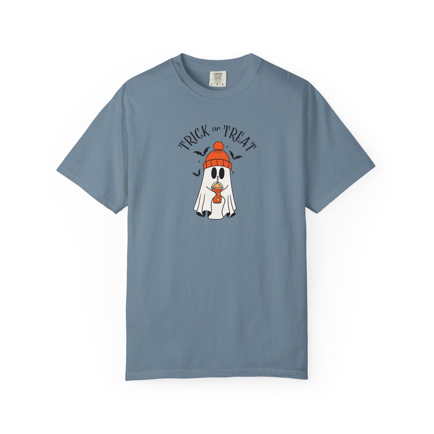 Cute Halloween Ghost T-Shirt, Unisex Halloween Tee, Trick or Treat Shirt, Halloween Gift, Fall Fashion