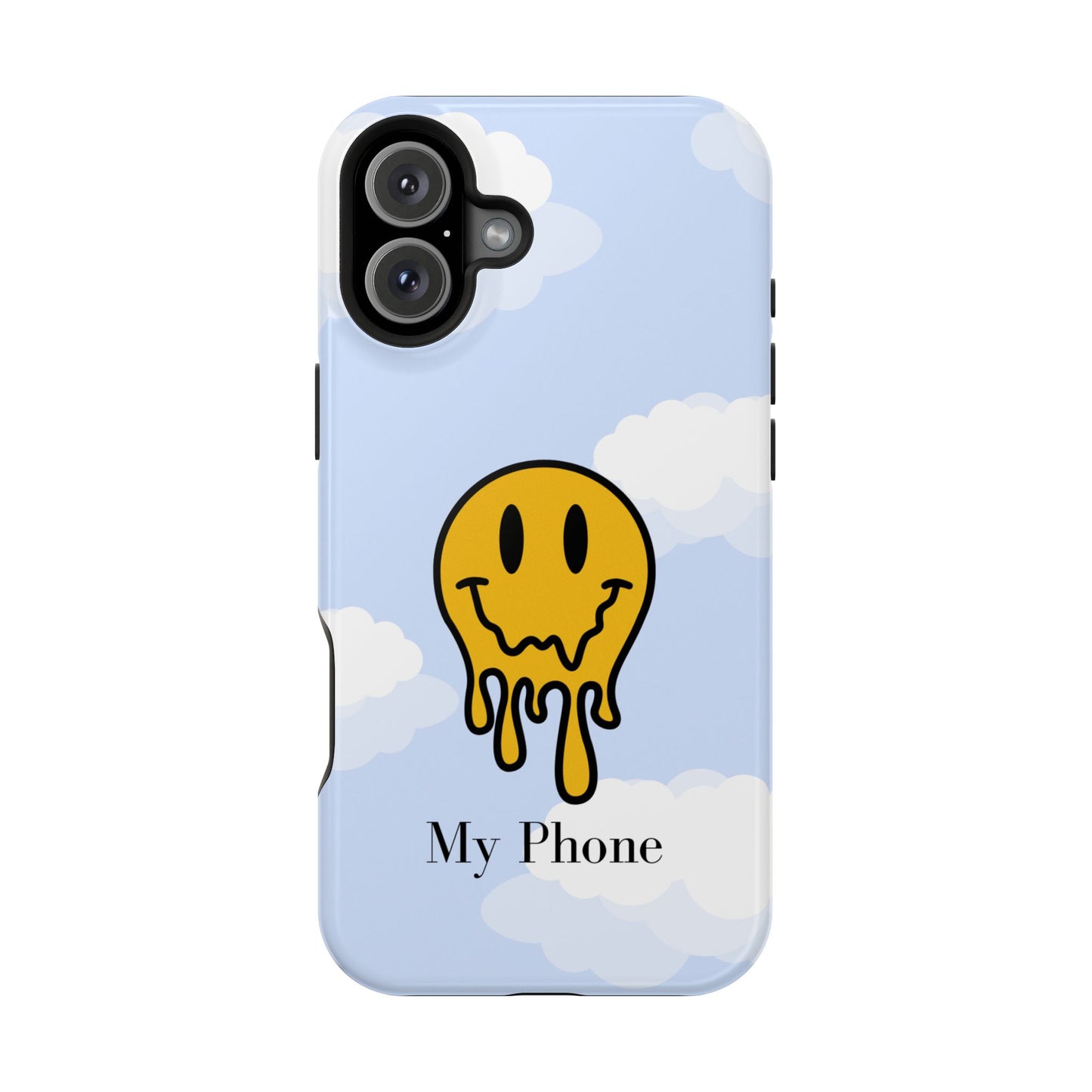 Drippy Smiley Magnetic Tough Case for iPhone - Personalized Phone Protection with Playful Design