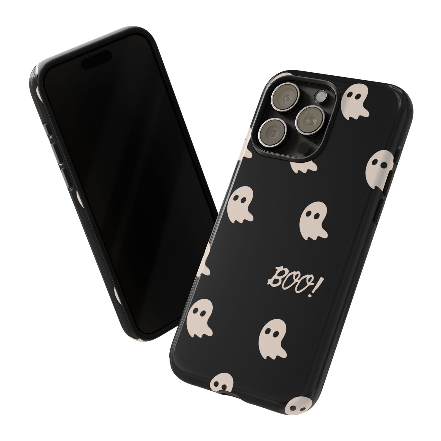 Ghost Pattern Phone Case - Halloween Accessory, Spooky Decor, Gift Idea, Cute Ghosts, Fun Case for All Ages