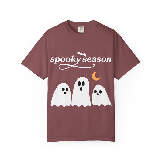 Spooky Season Ghost T-Shirt for Halloween