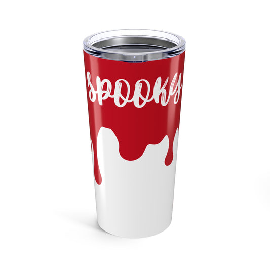 Spooky Tumbler 20oz | Halloween Travel Mug, Personalized Gift, Coffee Cup, Stainless Steel, Trick or Treat Drinkware