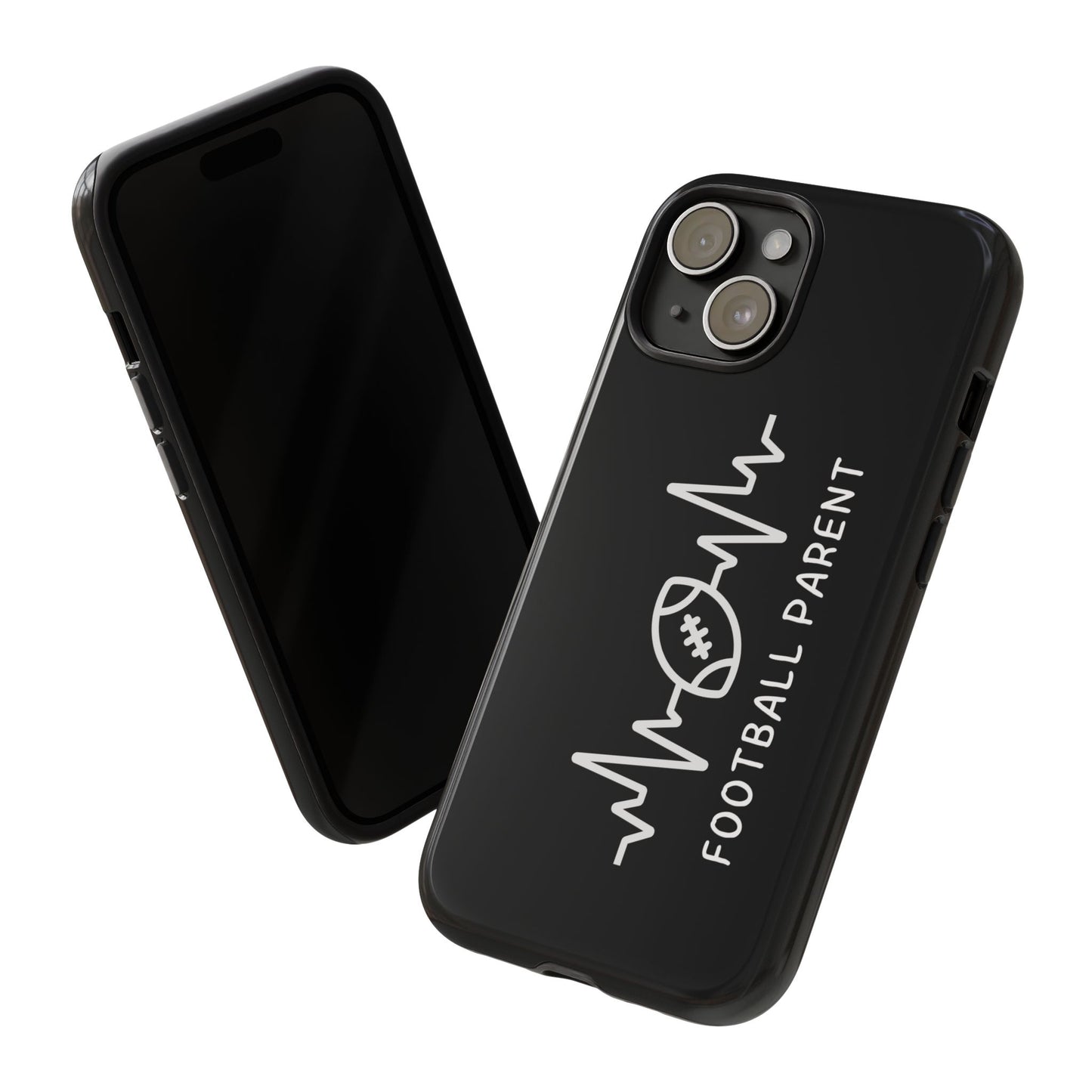 Football Parent Phone Case, Tough Phone Cover for Sports Moms, Unique Sports Gift, Customizable Football Accessory, Game Day Essential