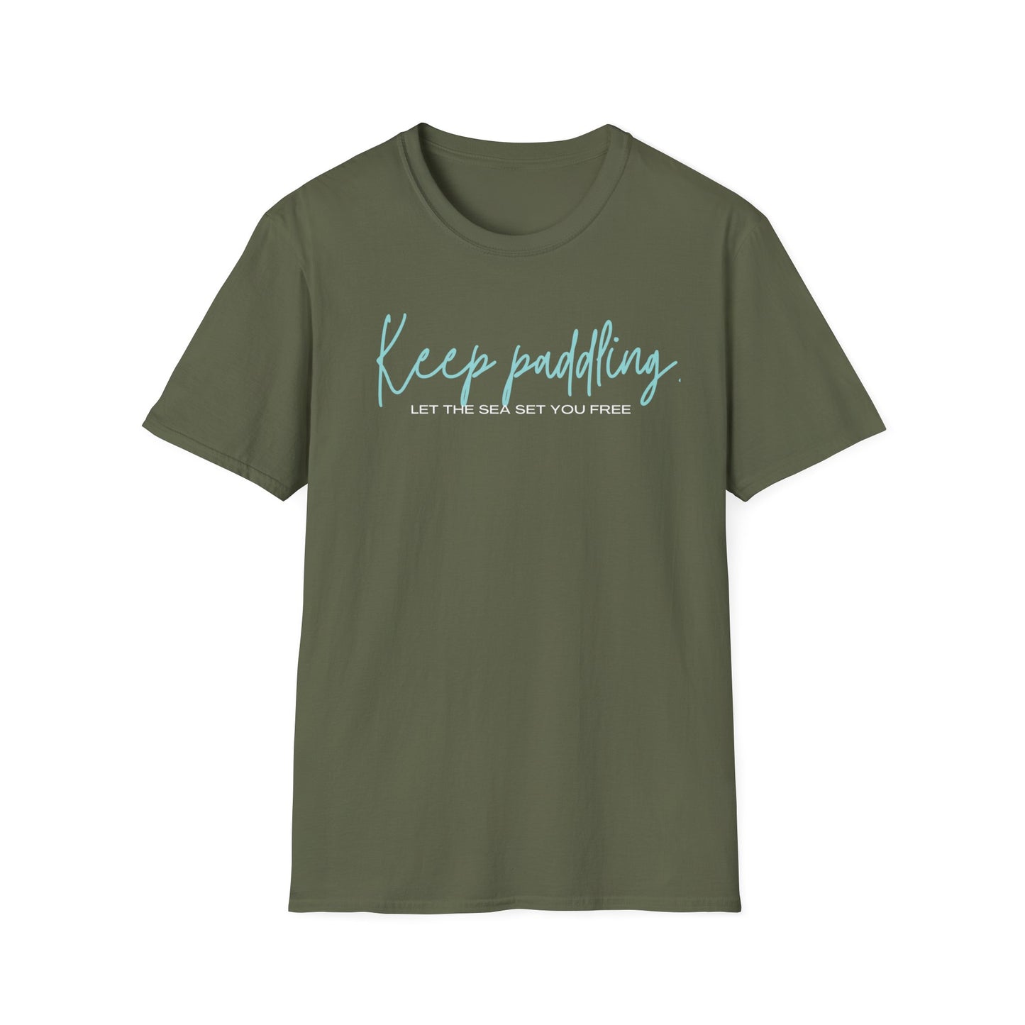 Keep Paddling Unisex Softstyle T-Shirt | Motivational Tee for Kayakers | Gifts for Adventurers, Outdoor Enthusiasts, Ocean Lovers, [...]