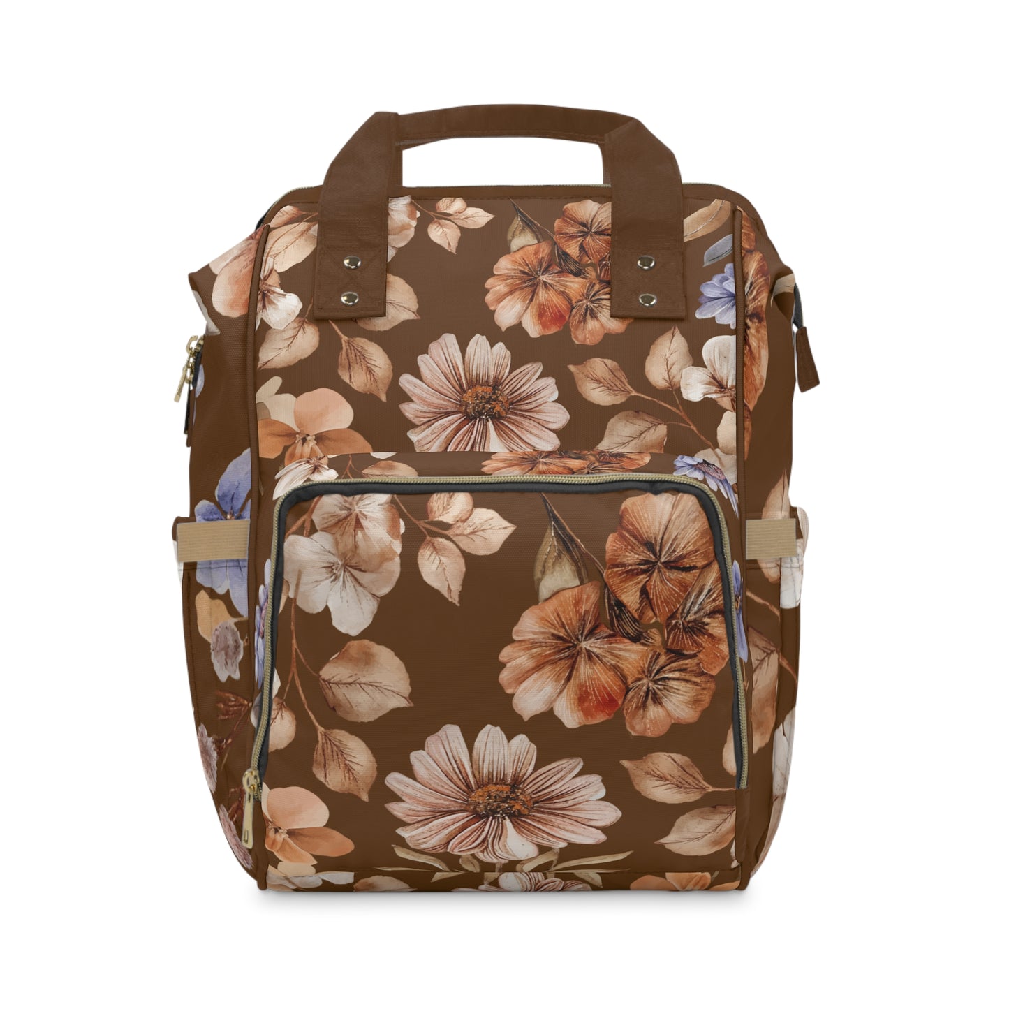 Stylish Floral Multifunctional Backpack | Baby Bag, Nursing Backpack, Mom Tote, Travel Diaper Bag, Floral Changing Bag