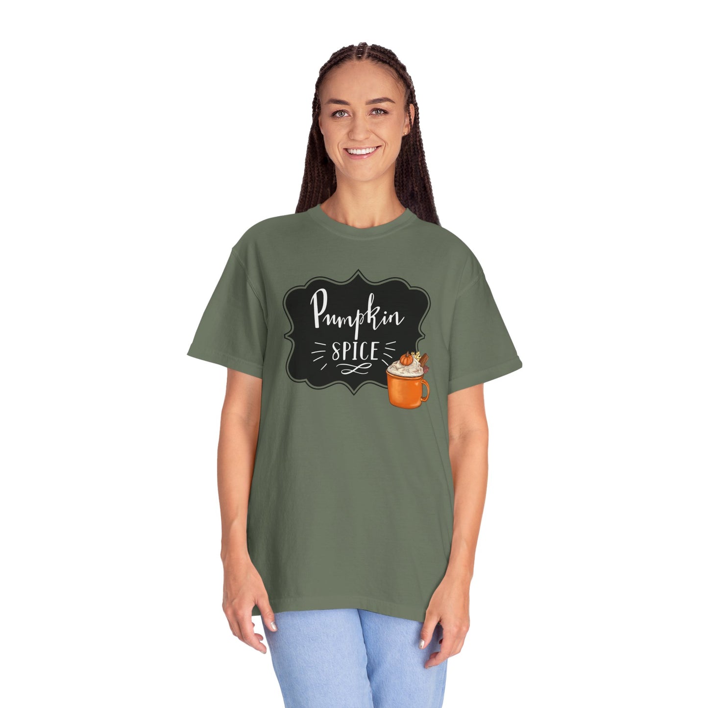 Pumpkin Spice Unisex T-Shirt | Cozy Autumn Tee, Fall Fashion, Holiday Gift, Halloween Shirt, Pumpkin Lovers Apparel