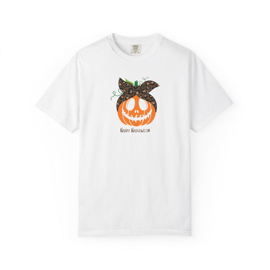 Happy Halloween Pumpkin T-Shirt, Fall Fashion Tee, Unisex Graphic Tee, Casual Halloween Apparel, Spooky Season Shirt, Halloween Gift