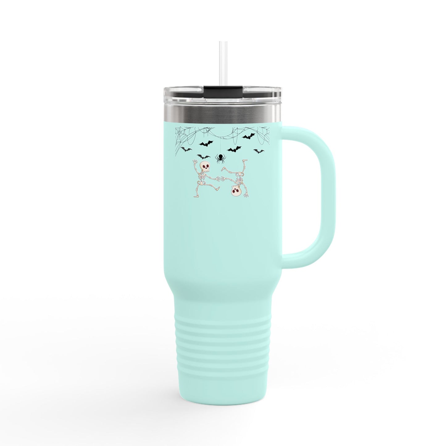The Skeleton Party Insulated Travel Mug, 40oz