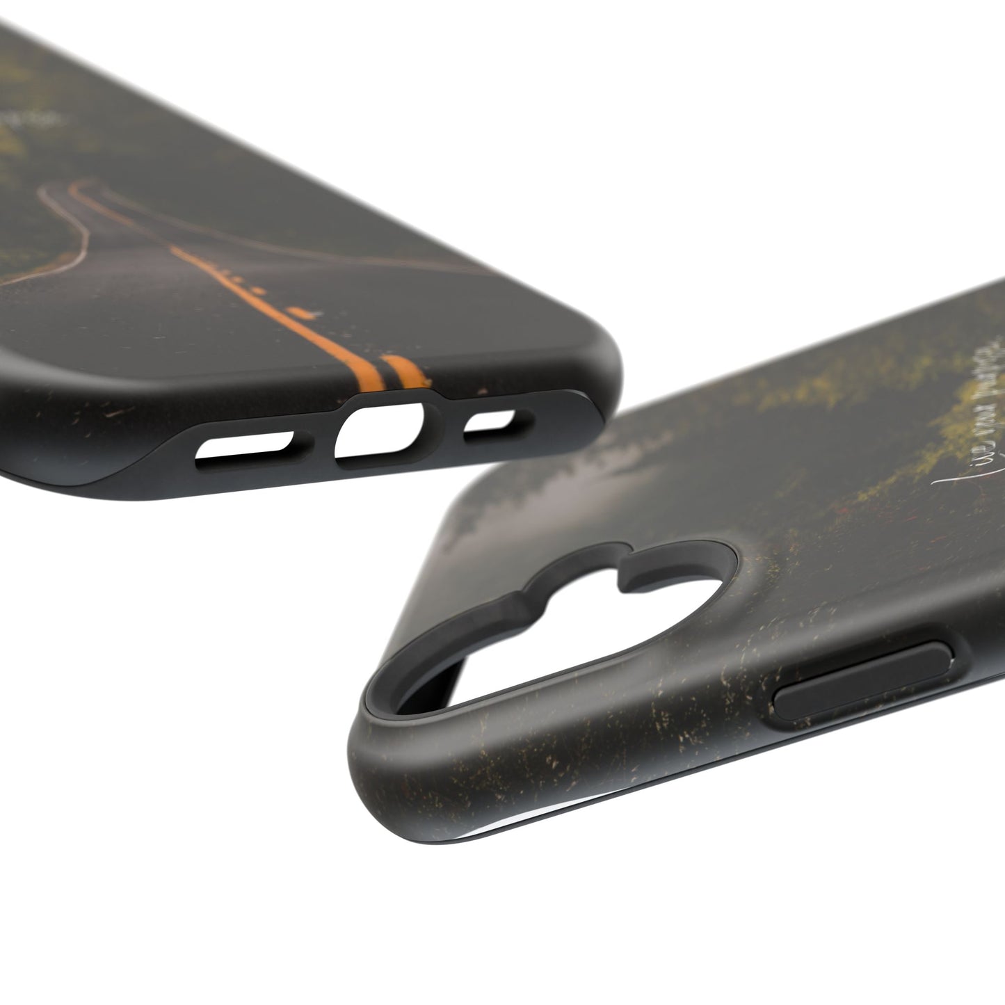 Inspirational Magnetic Tough Case - 'Live Your Purpose' Nature Design for iPhone