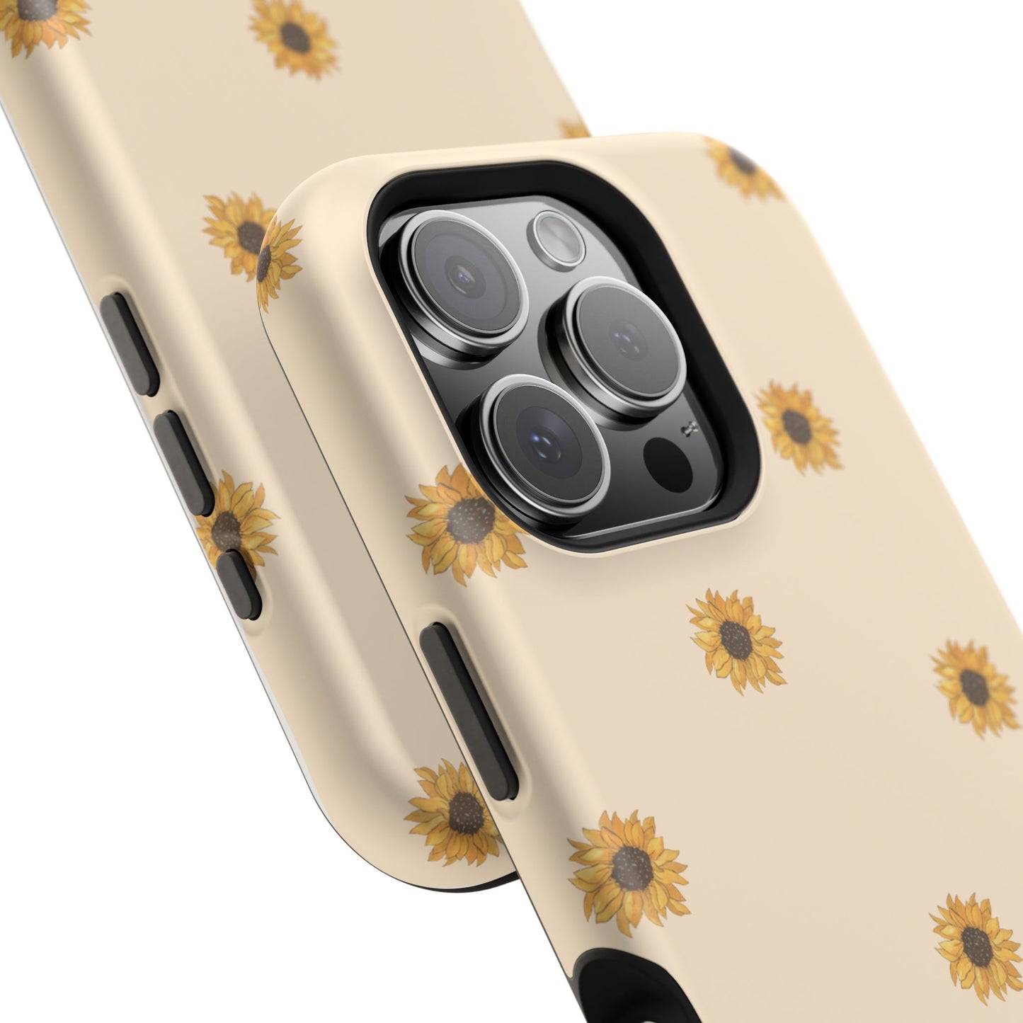 Sunflower Magnetic Tough Cases for Stylish Protection, Floral Phone Cases, Unique Gift for Her, Summer Vibes, Trendy Accessories,