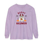 Halloween Unisex Long Sleeve T-Shirt, Cute Ghost Tee, Seasonal Apparel, Casual Halloween Outfit, Trick or Treat Shirt, October Fashion