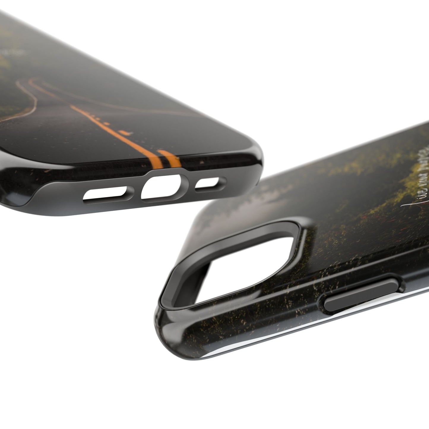 Inspirational Magnetic Tough Case - 'Live Your Purpose' Nature Design for iPhone