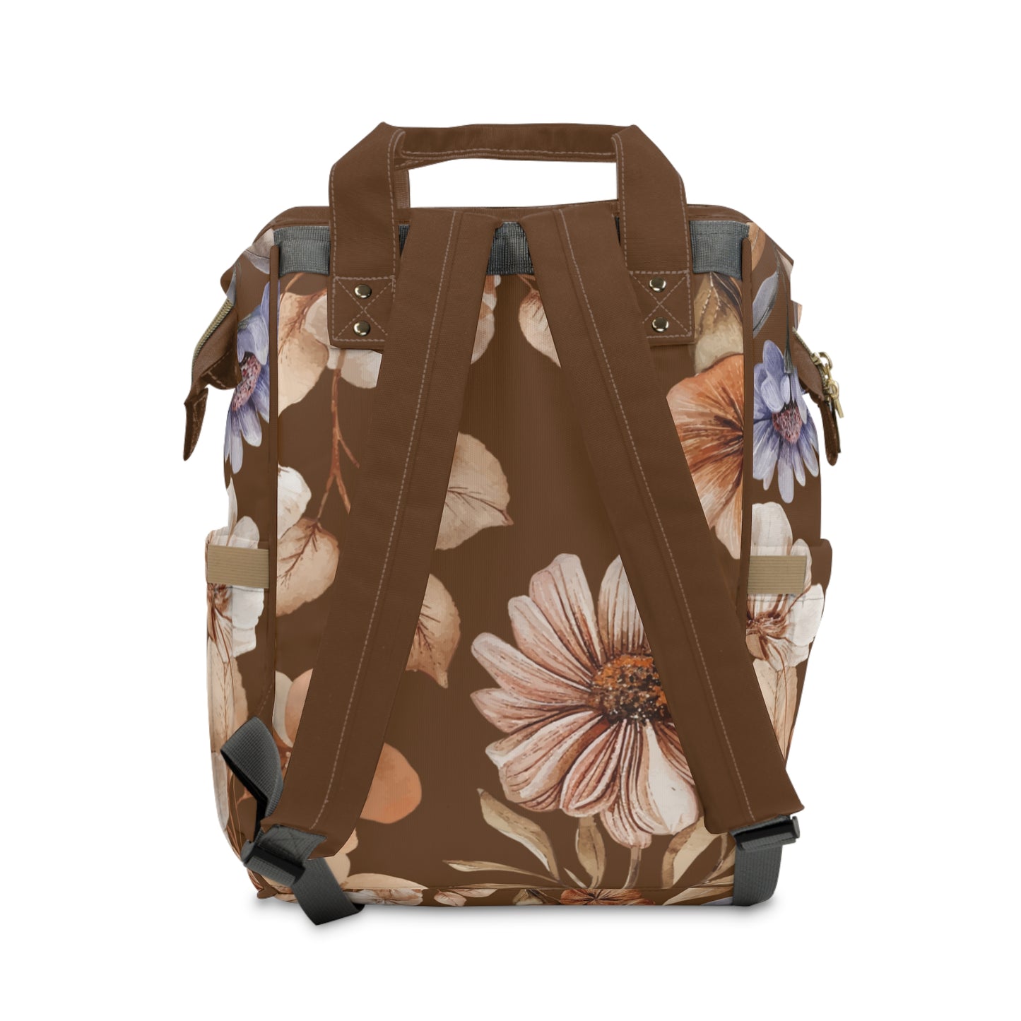 Stylish Floral Multifunctional Backpack | Baby Bag, Nursing Backpack, Mom Tote, Travel Diaper Bag, Floral Changing Bag