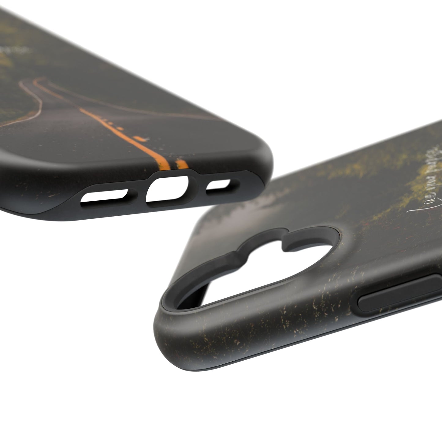 Inspirational Magnetic Tough Case - 'Live Your Purpose' Nature Design for iPhone