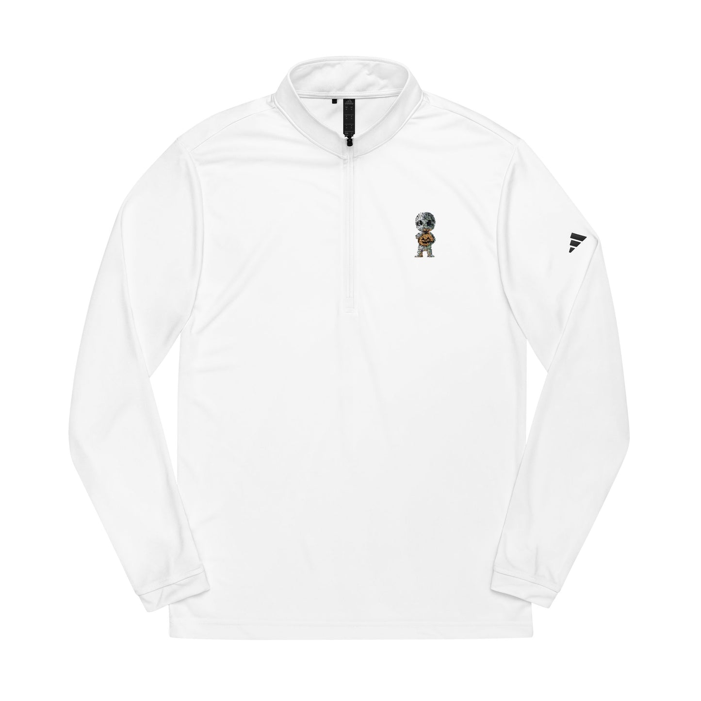 Adidas® Quarter-Zip Pullover, Stylish Athletic Outerwear, Ideal for Sports, Casual Wear, All Seasons