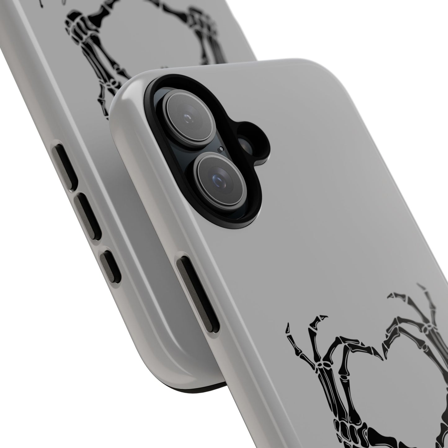 Stylish Phone Case with Skeleton Hand Heart Design, Unique Gift for Halloween, Gothic Aesthetic, Durable Mobile Cover, Trendy [...]