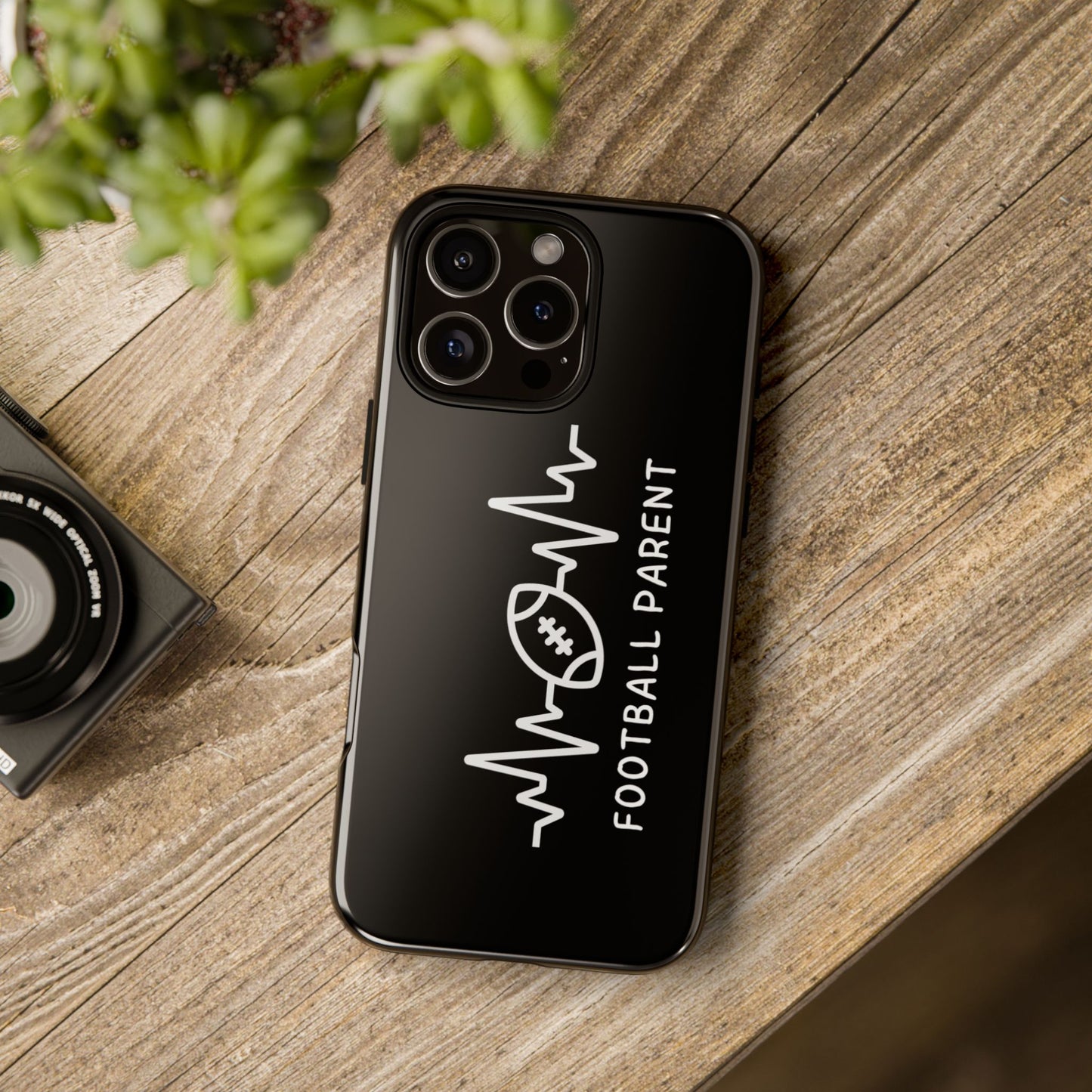 Football Parent Phone Case, Tough Phone Cover for Sports Moms, Unique Sports Gift, Customizable Football Accessory, Game Day Essential