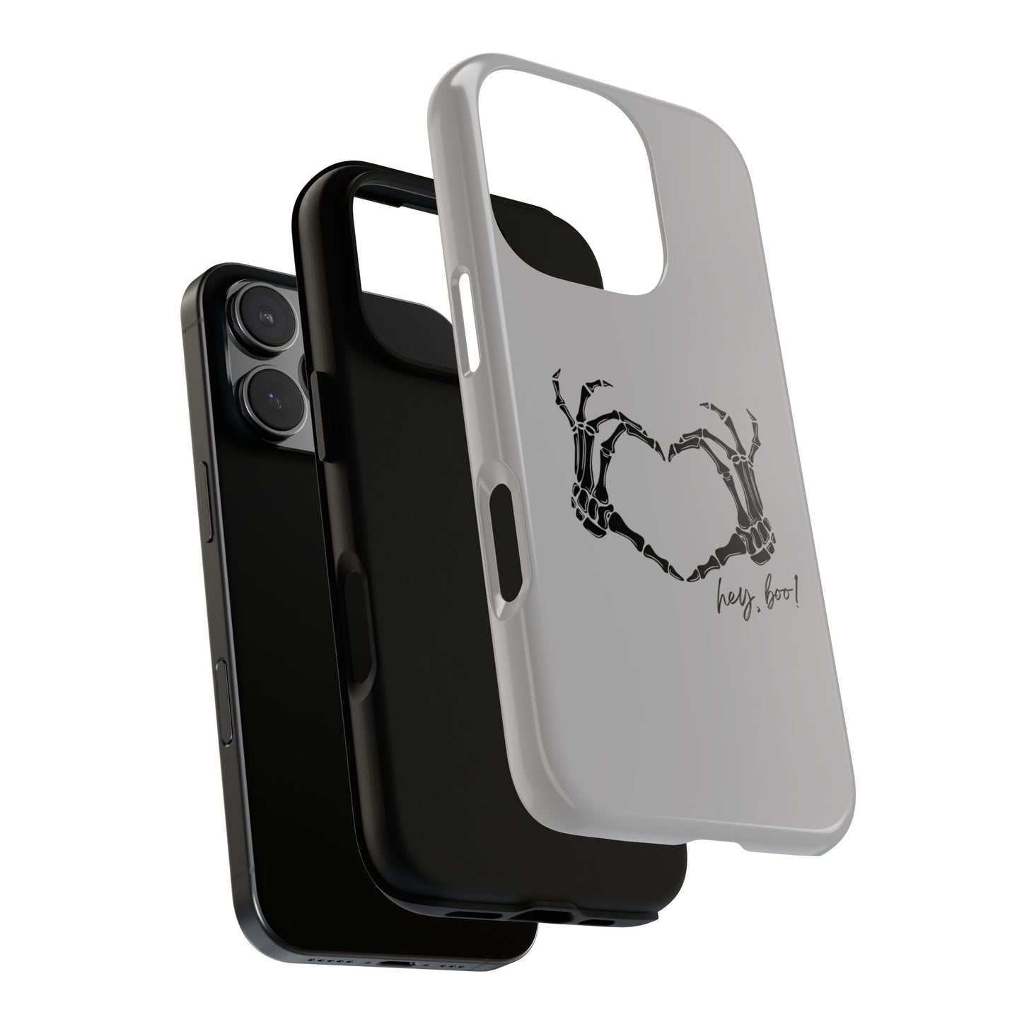 Stylish Phone Case with Skeleton Hand Heart Design, Unique Gift for Halloween, Gothic Aesthetic, Durable Mobile Cover, Trendy [...]