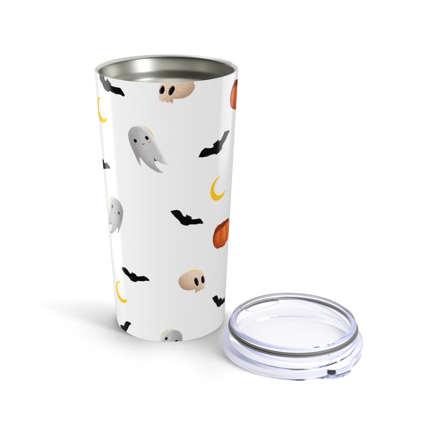 Halloween Themed Tumbler 20oz, Ghosts and Pumpkins Insulated Cup, Spooky Drinkware for Fall, Perfect Gift for Halloween Lovers, [...]