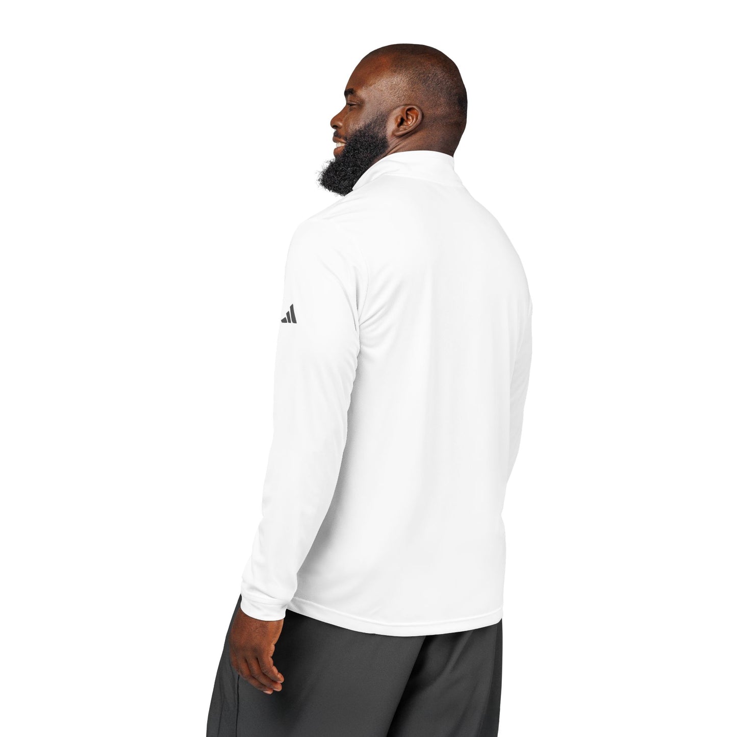 adidas® Quarter-Zip Pullover - Embroidered Athletic Top, Workout Wear, Sports Apparel, Gift for Fitness Lovers, Casual Style