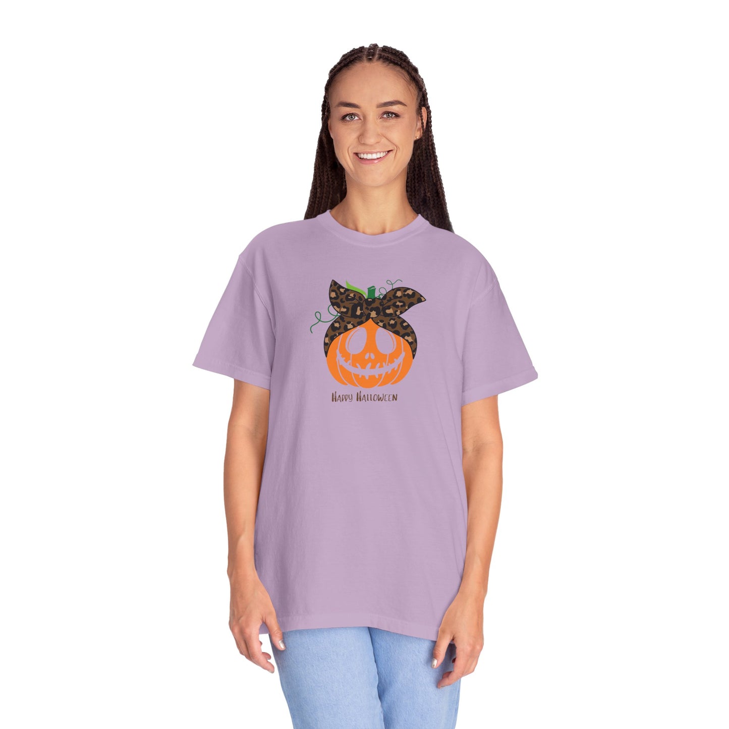 Happy Halloween Pumpkin T-Shirt, Fall Fashion Tee, Unisex Graphic Tee, Casual Halloween Apparel, Spooky Season Shirt, Halloween Gift