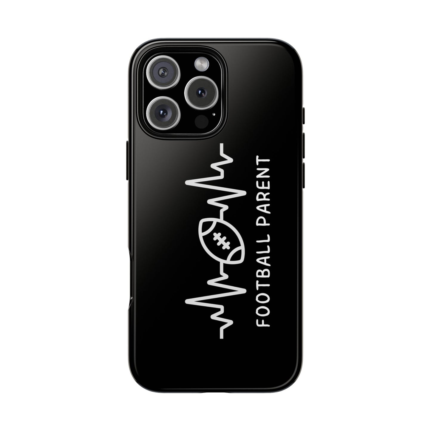 Football Parent Phone Case, Tough Phone Cover for Sports Moms, Unique Sports Gift, Customizable Football Accessory, Game Day Essential