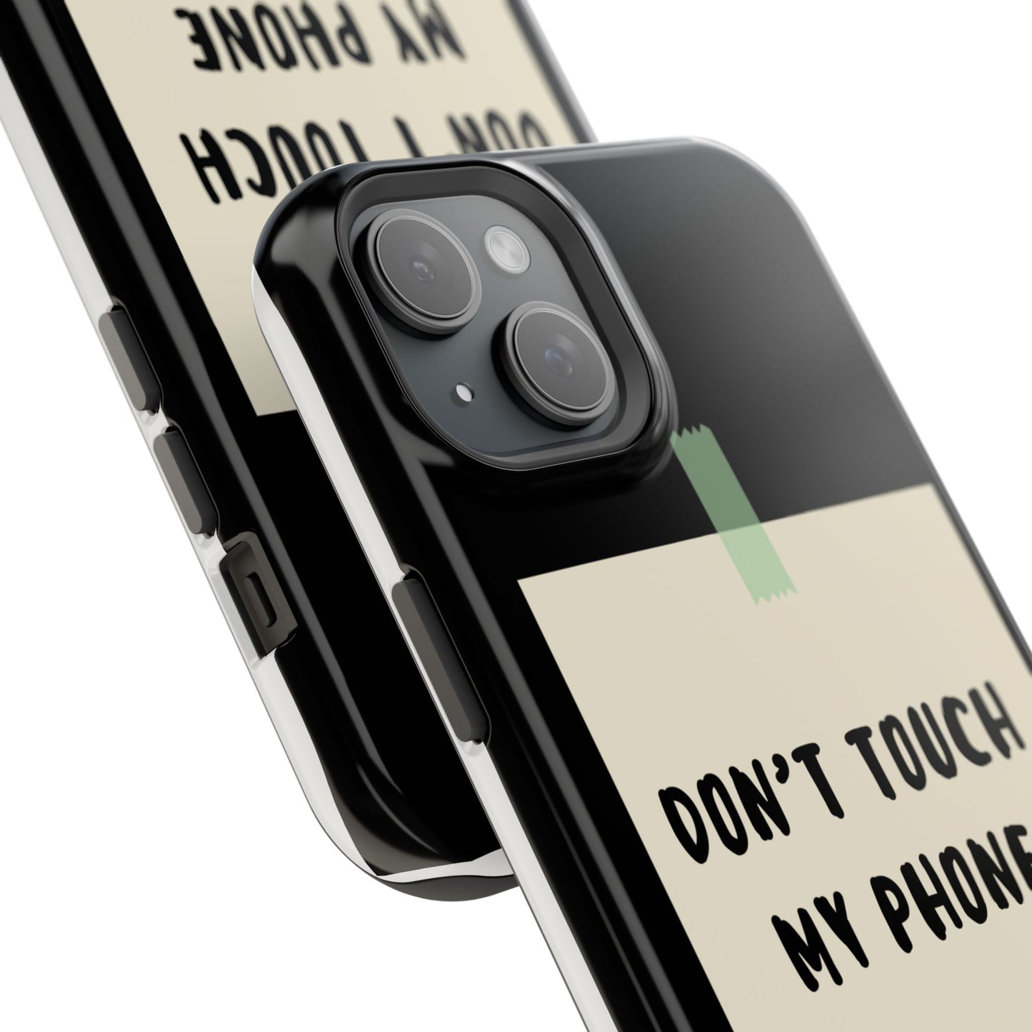 Funny Phone Case - Don't Touch My Phone Magnetic Tough Case