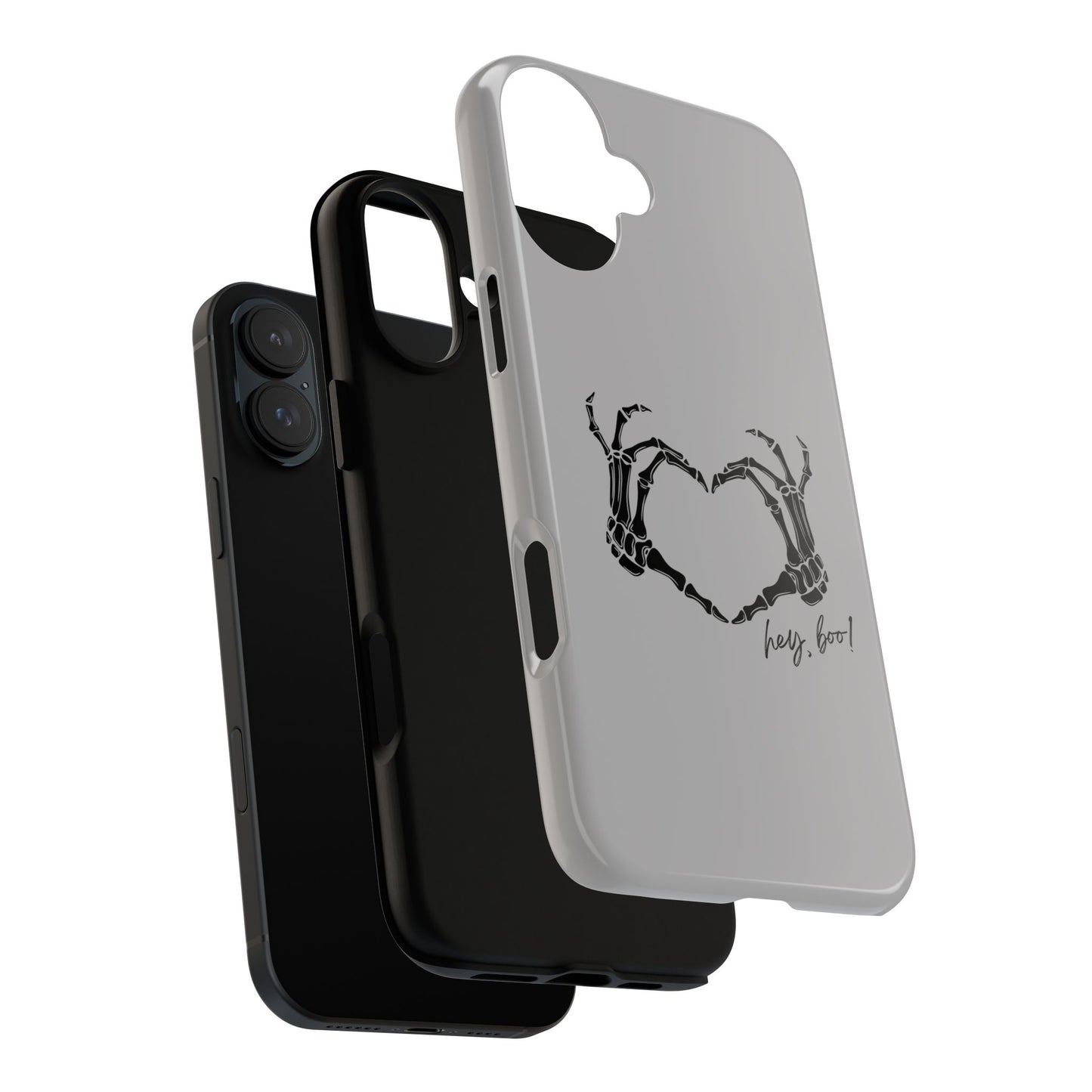 Stylish Phone Case with Skeleton Hand Heart Design, Unique Gift for Halloween, Gothic Aesthetic, Durable Mobile Cover, Trendy [...]