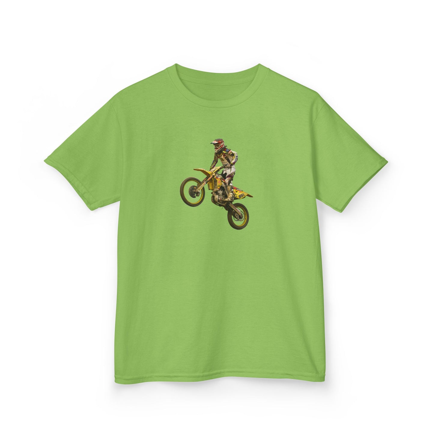 Kids Motocross T-Shirt - Fun Active Wear for Young Riders, Great for Birthdays, Christmas Gifts, Sports Events, Everyday Use