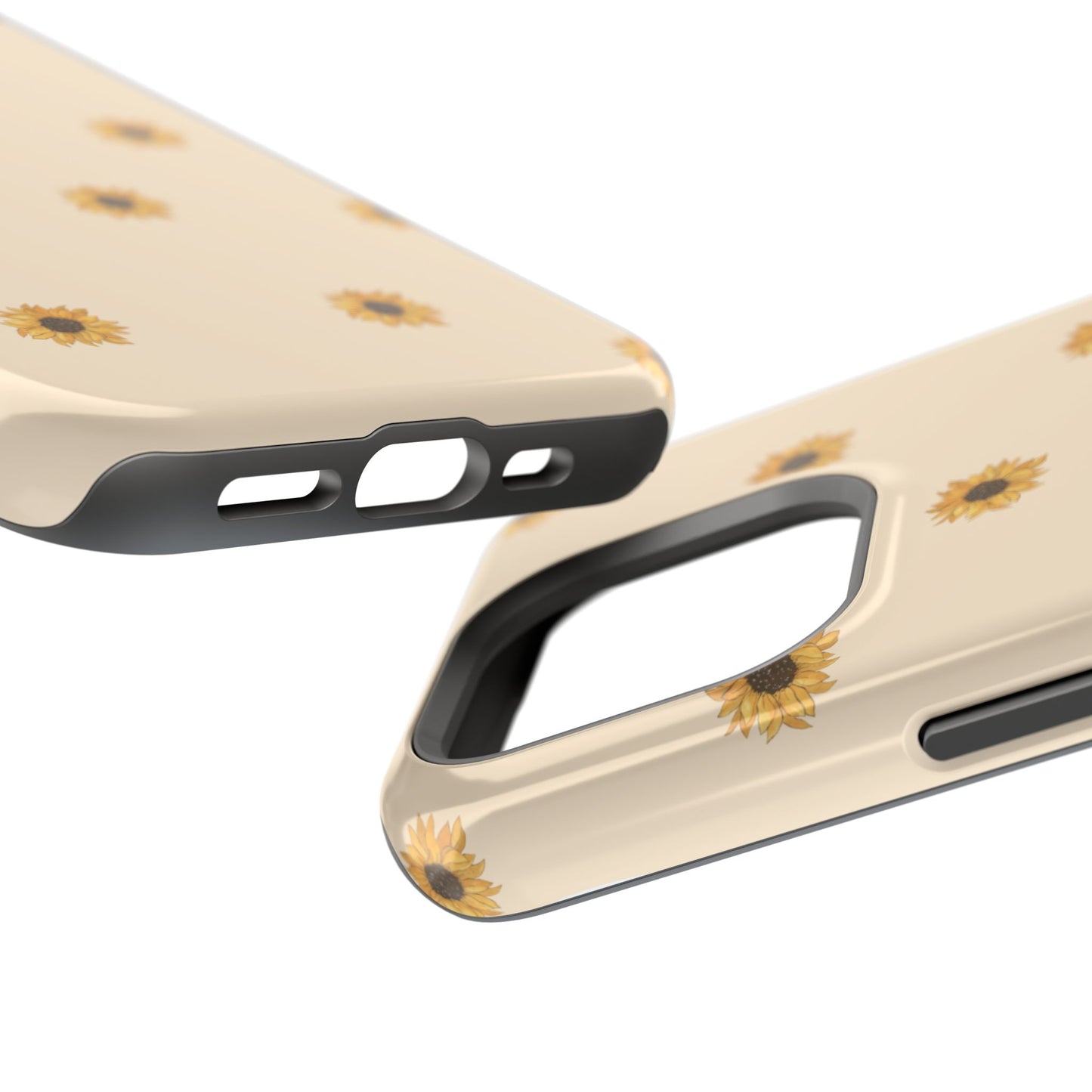 Sunflower Magnetic Tough Cases for Stylish Protection, Floral Phone Cases, Unique Gift for Her, Summer Vibes, Trendy Accessories,