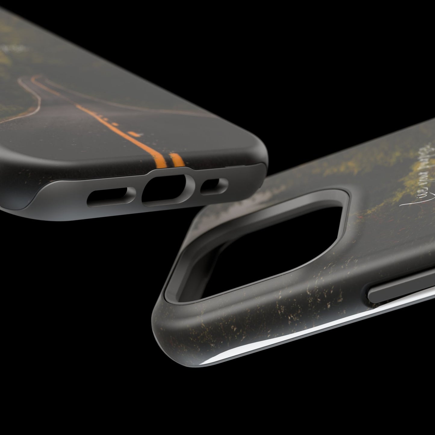 Inspirational Magnetic Tough Case - 'Live Your Purpose' Nature Design for iPhone