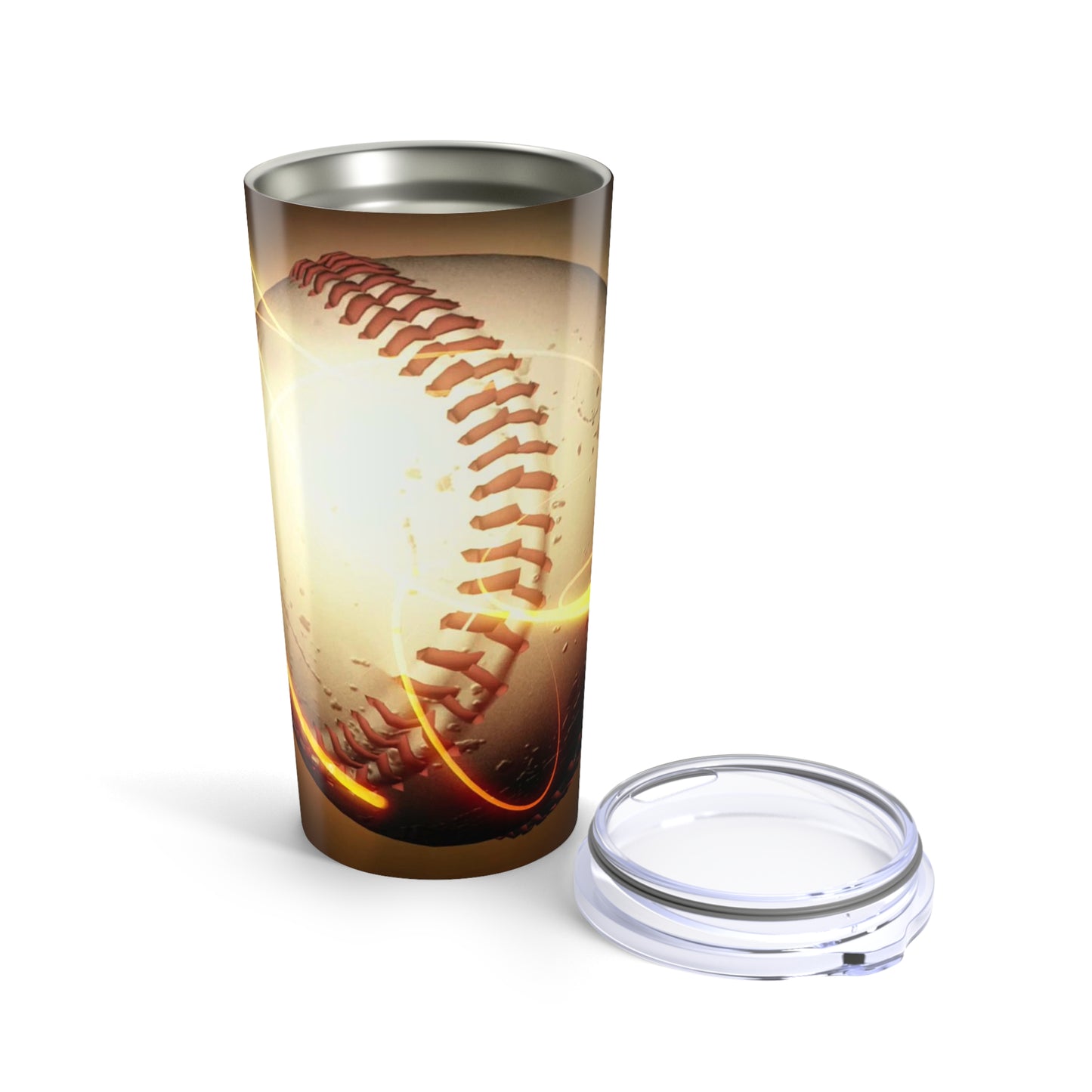 Baseball Tumbler 20oz - Perfect Gift for Sports Fans, Durable Travel Mug, Baseball Lover's Cup, Gift for Coaches, Baseball Party Favors