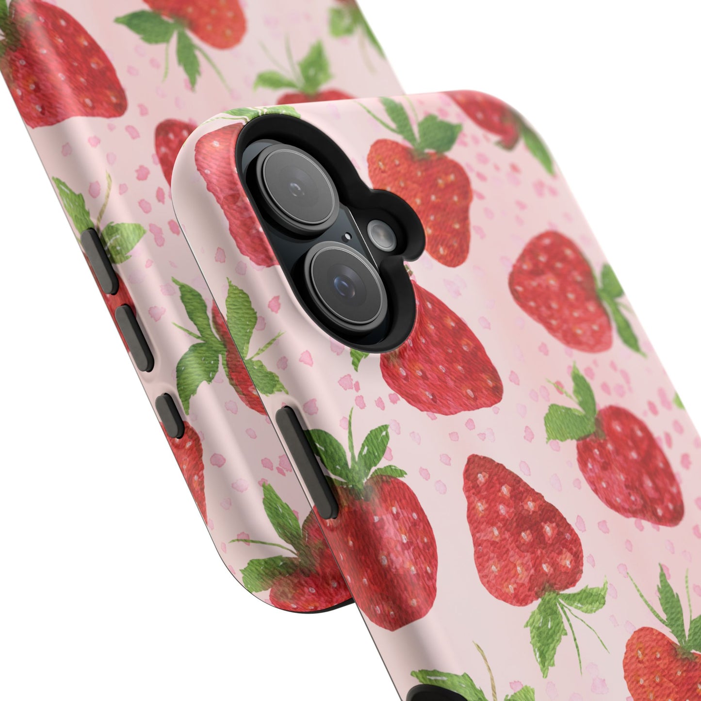 Strawberry Magnetic Phone Case - Durable & Stylish