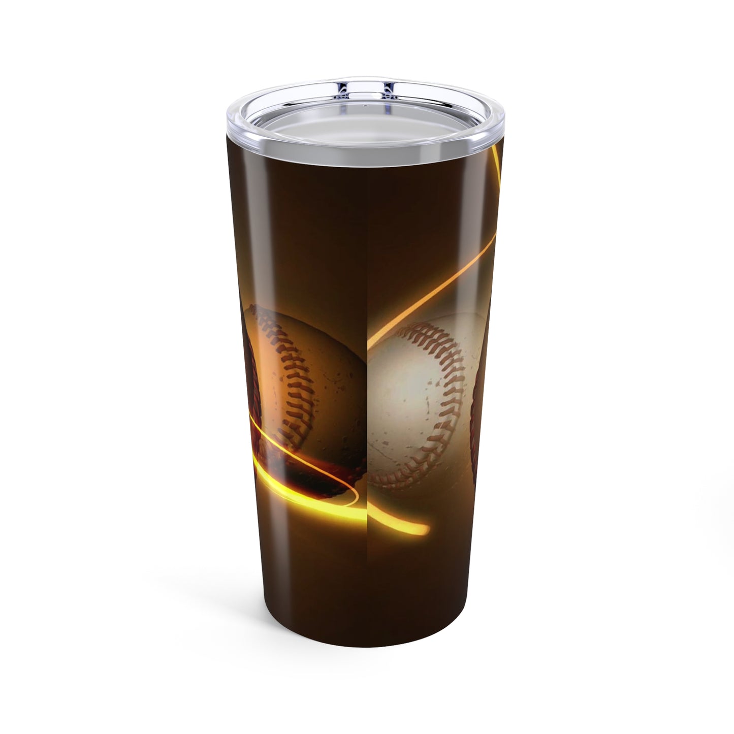 Baseball Tumbler 20oz - Perfect Gift for Sports Fans, Durable Travel Mug, Baseball Lover's Cup, Gift for Coaches, Baseball Party Favors