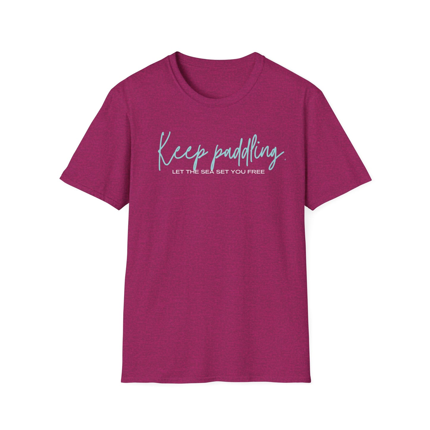 Keep Paddling Unisex Softstyle T-Shirt | Motivational Tee for Kayakers | Gifts for Adventurers, Outdoor Enthusiasts, Ocean Lovers, [...]