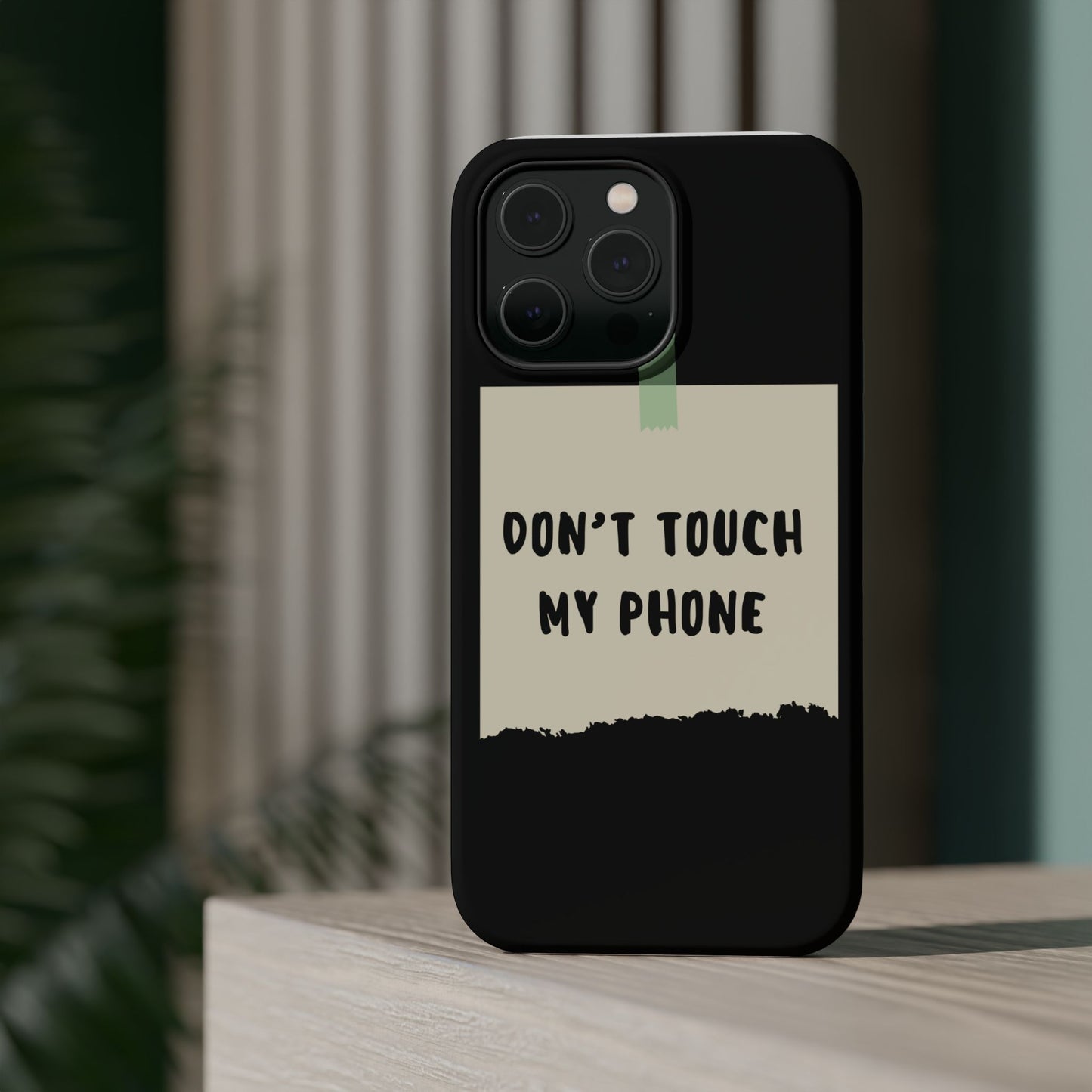 Funny Phone Case - Don't Touch My Phone Magnetic Tough Case
