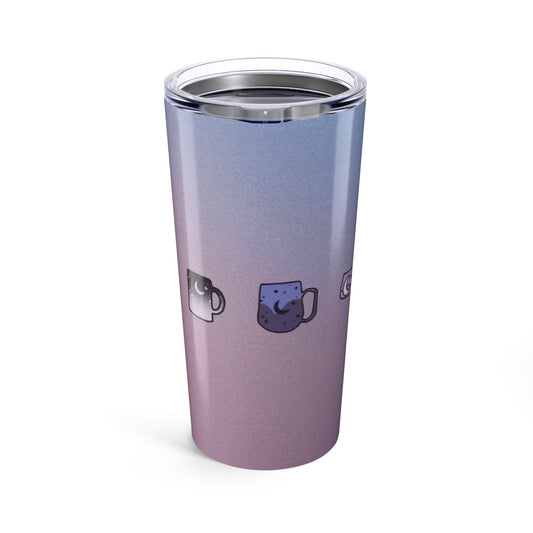 Colorful Cartoon Tumbler, Fun Travel Mug for On-the-Go, Unique Gift for Coffee Lovers, Cute Insulated Cup, Perfect for All Occasions