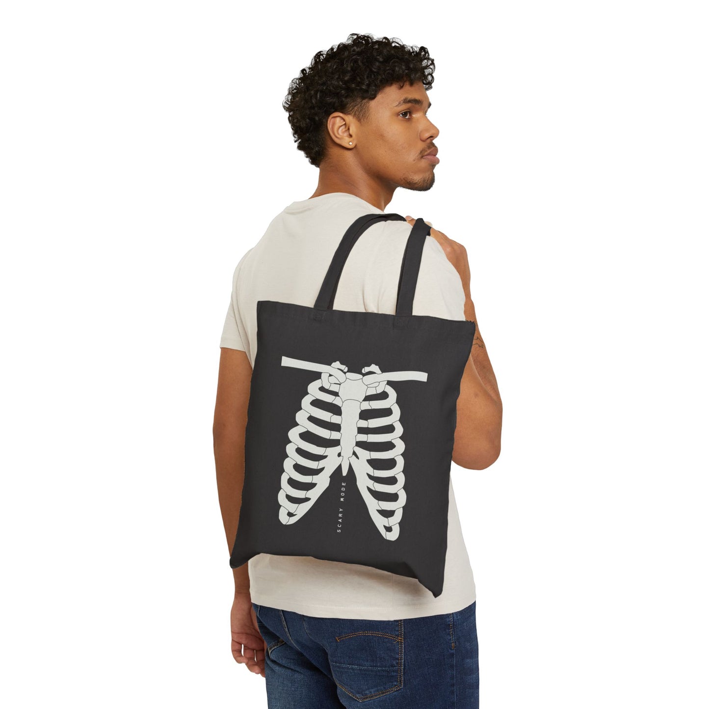 Anatomy-Inspired Cotton Canvas Tote Bag for Health Enthusiasts, Eco-Friendly Shopping Bag, Gift for Medical Students, Anatomy Art, [...]