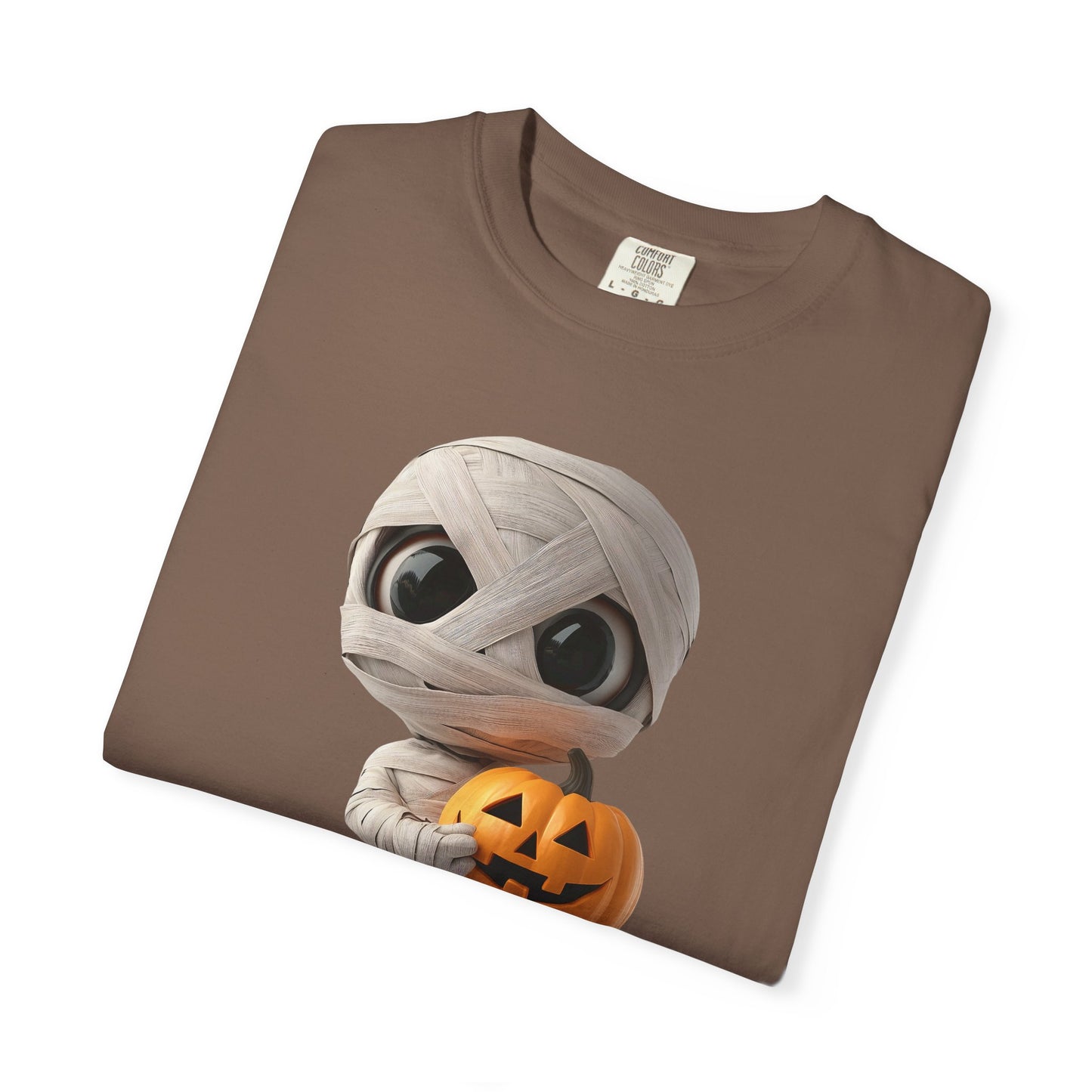 Halloween Mummy Pumpkin T-Shirt, Unisex Graphic Tee, Spooky Season Apparel, Halloween Costume Top, Fall Festival Shirt